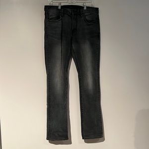 Grey-faded black John Varvatos jeans